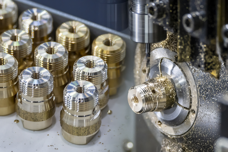 Small metal swiss-turned parts